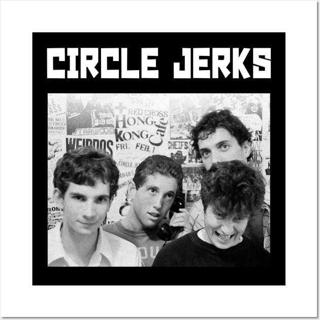 CIRCLE JERKS Wall Art by Pemandangan Kenangan 2000